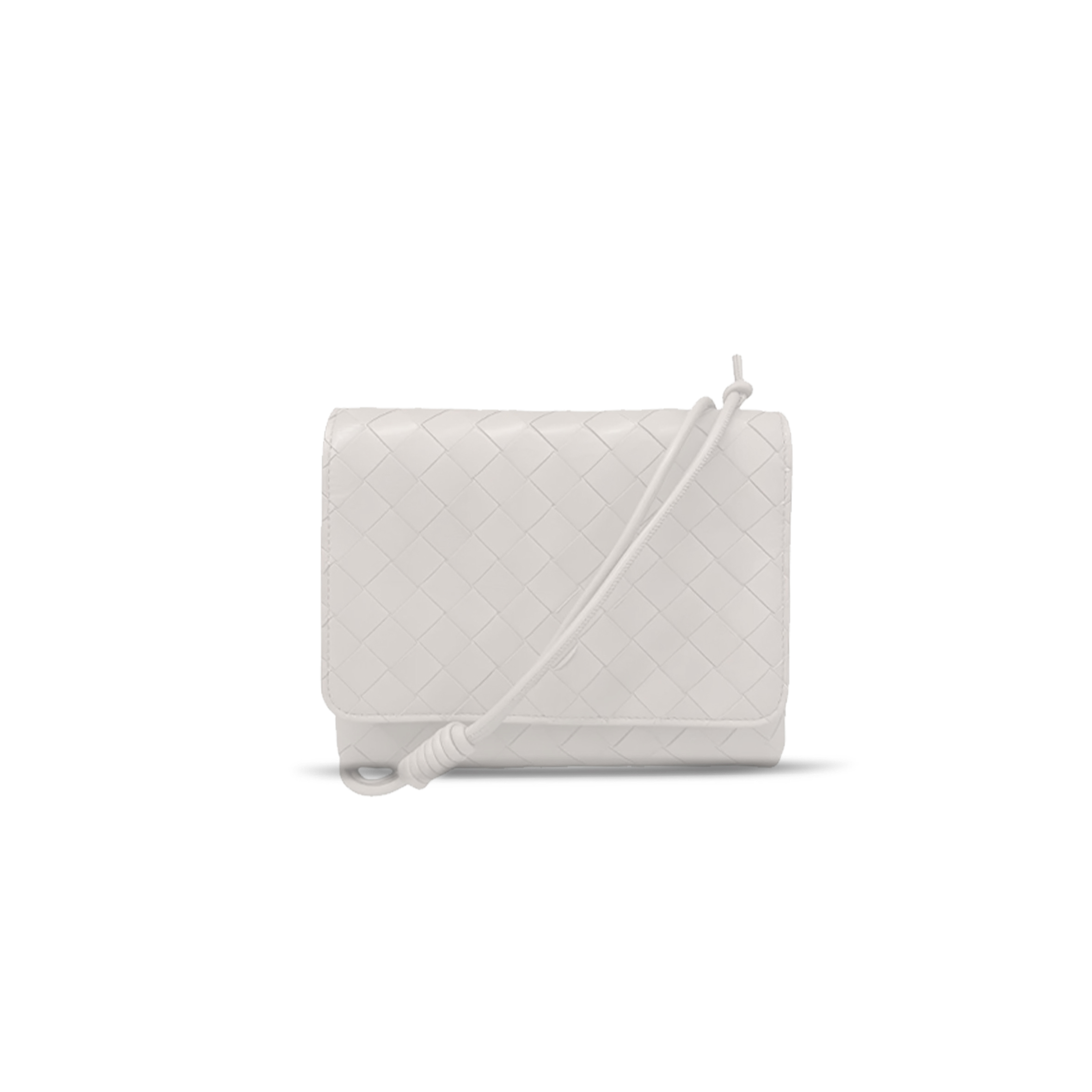 BOTTEGA VENETA MINI INTRECCIATO CROSSBODY BAG 741897VCPP32618 (19*15*5.5cm)
